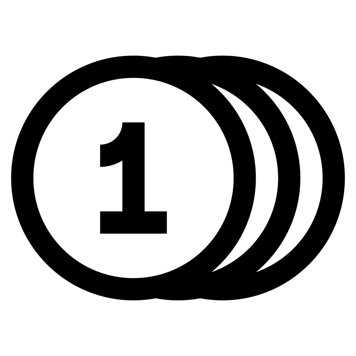 windows 10 style penny icon