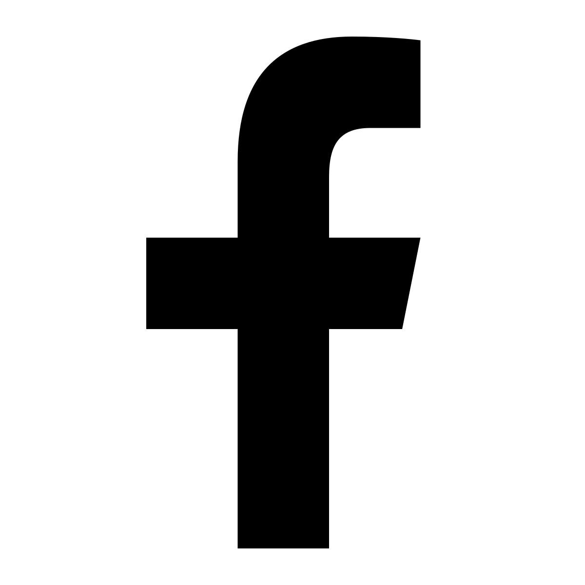 windows 10 style f do facebook icon
