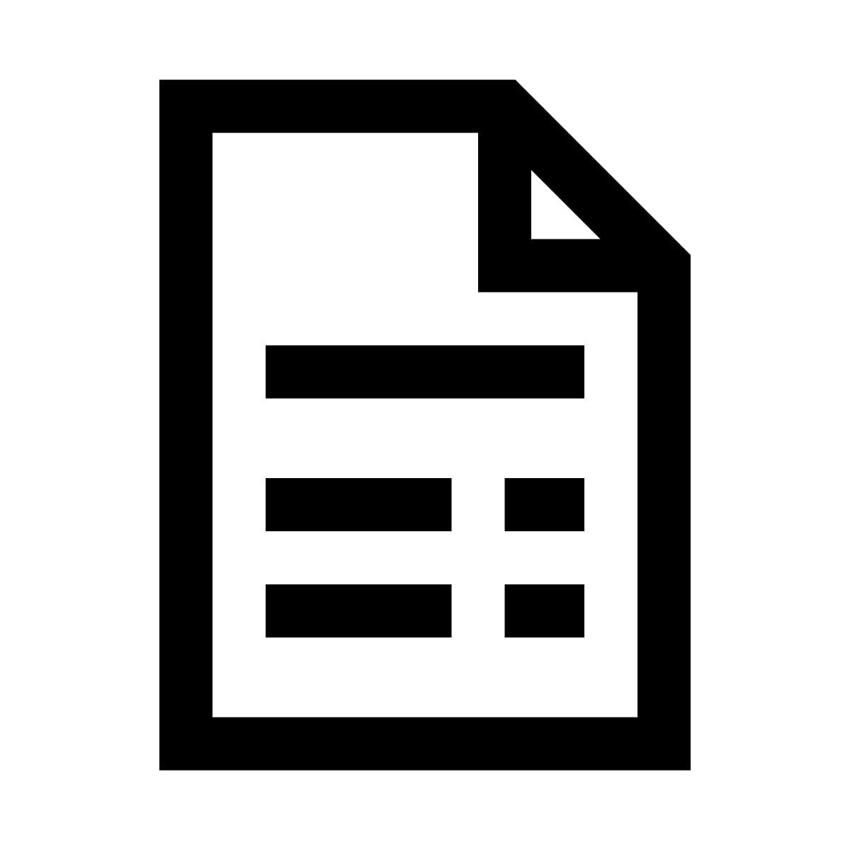 windows 10 style file invoice icon