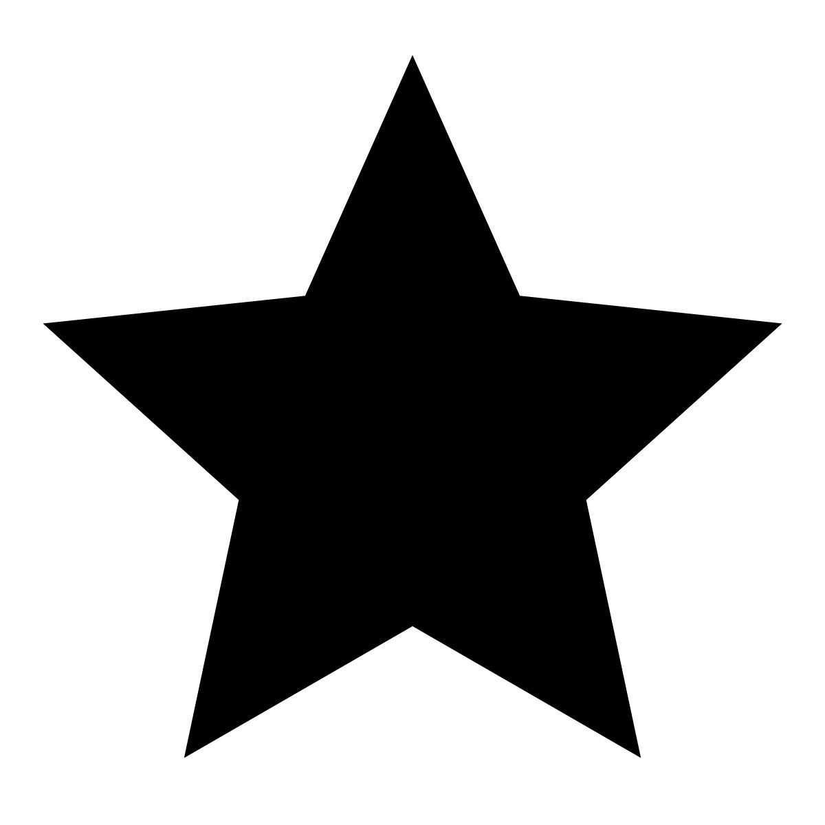 windows 10 style 채워진 스타 icon