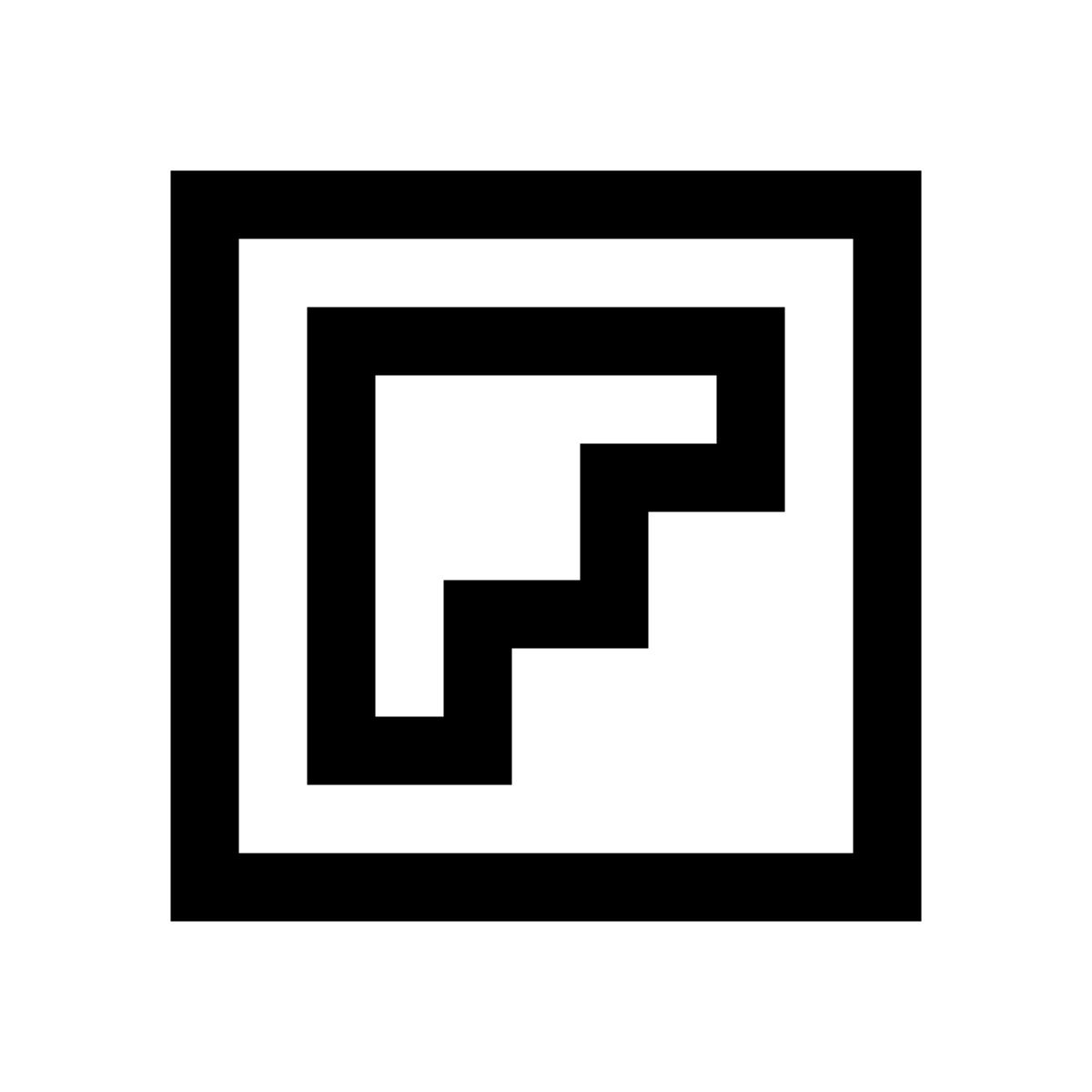 windows 10 style logo flipboard icon