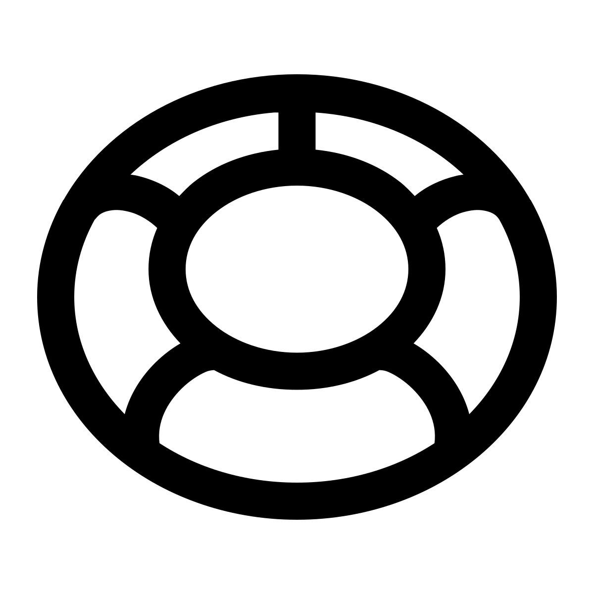 windows 10 style anillo de natación icon