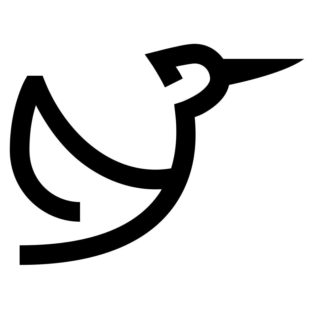 windows 10 style fliegender storch icon