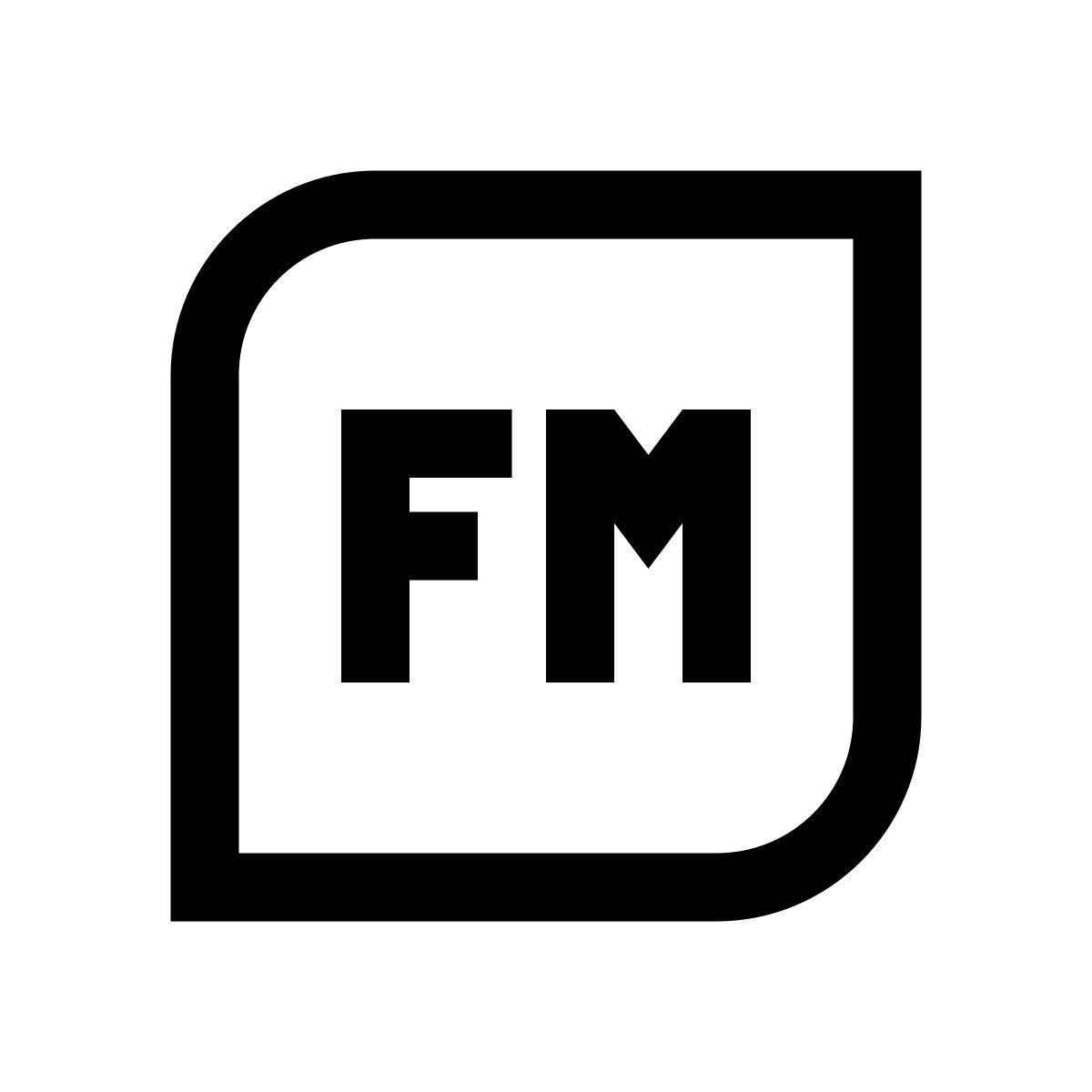 windows 10 style fm广播 icon