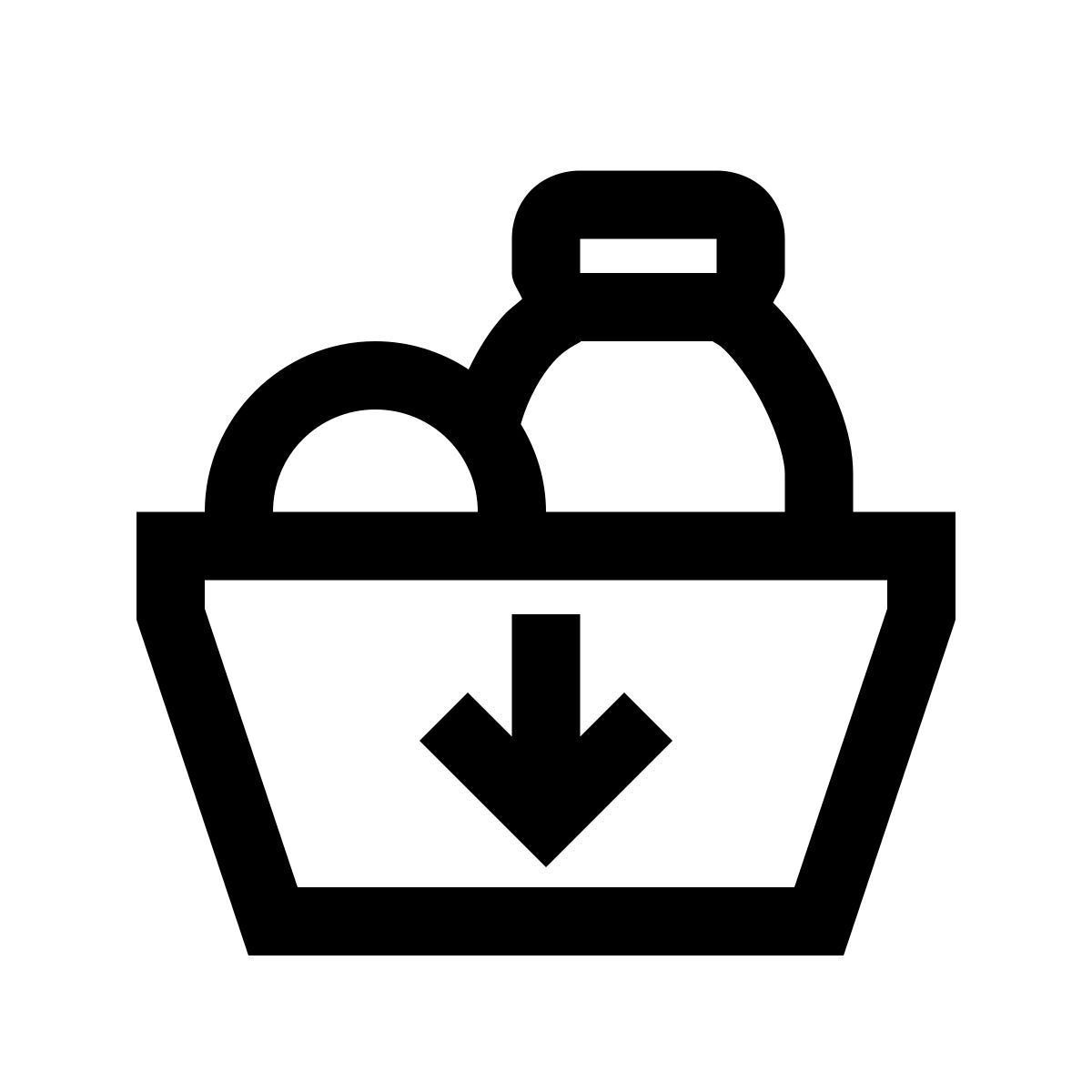 windows 10 style donante de alimentos icon