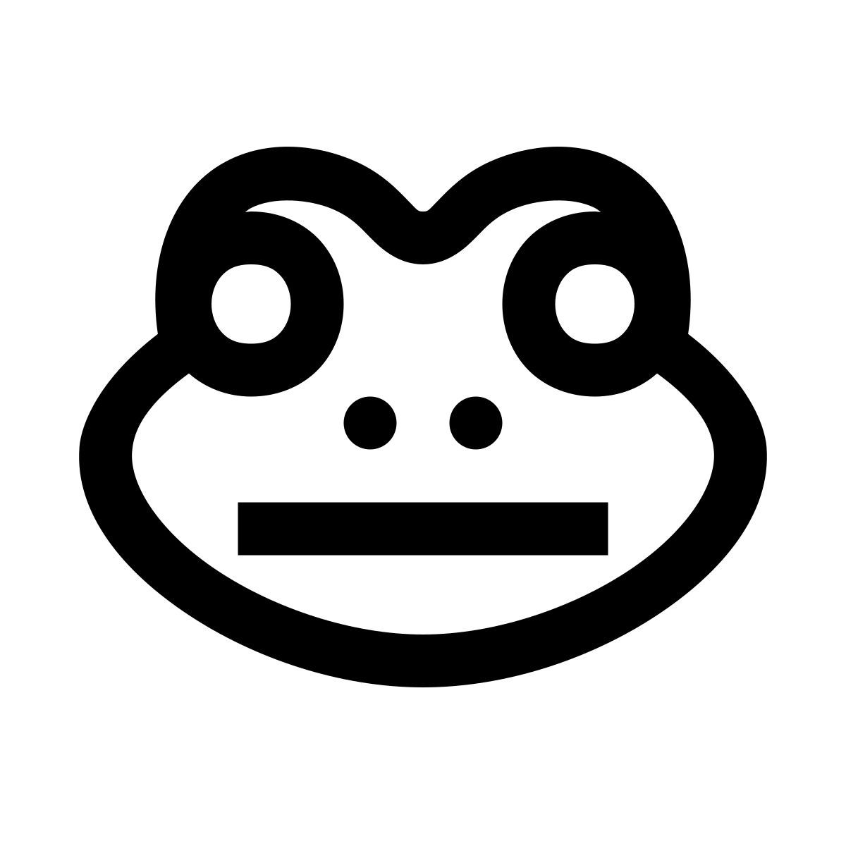 windows 10 style froschgesicht icon