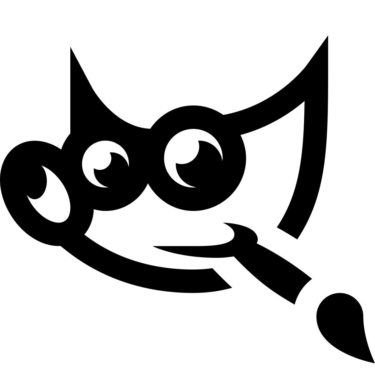 windows 10 style gimp icon