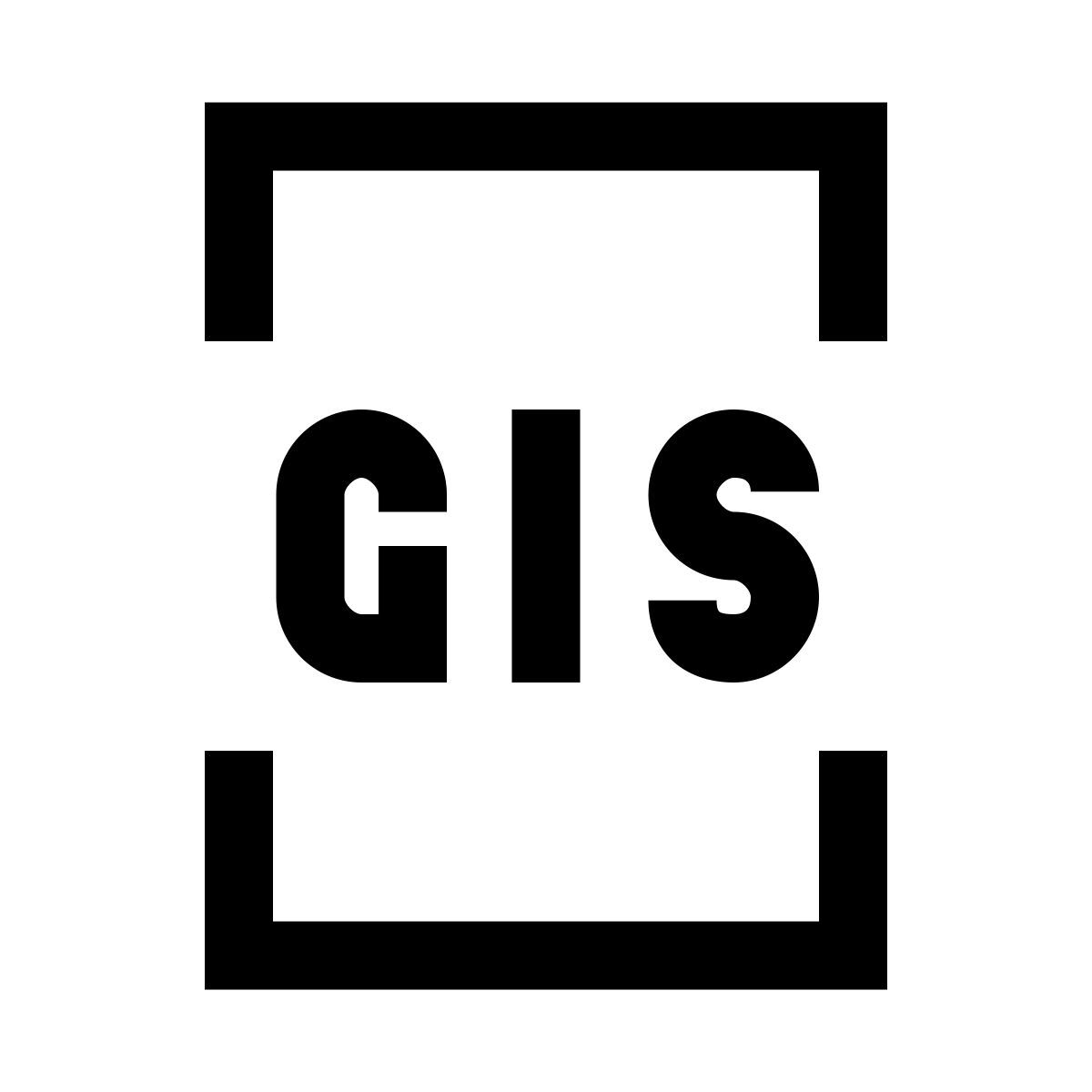 windows 10 style gis icon