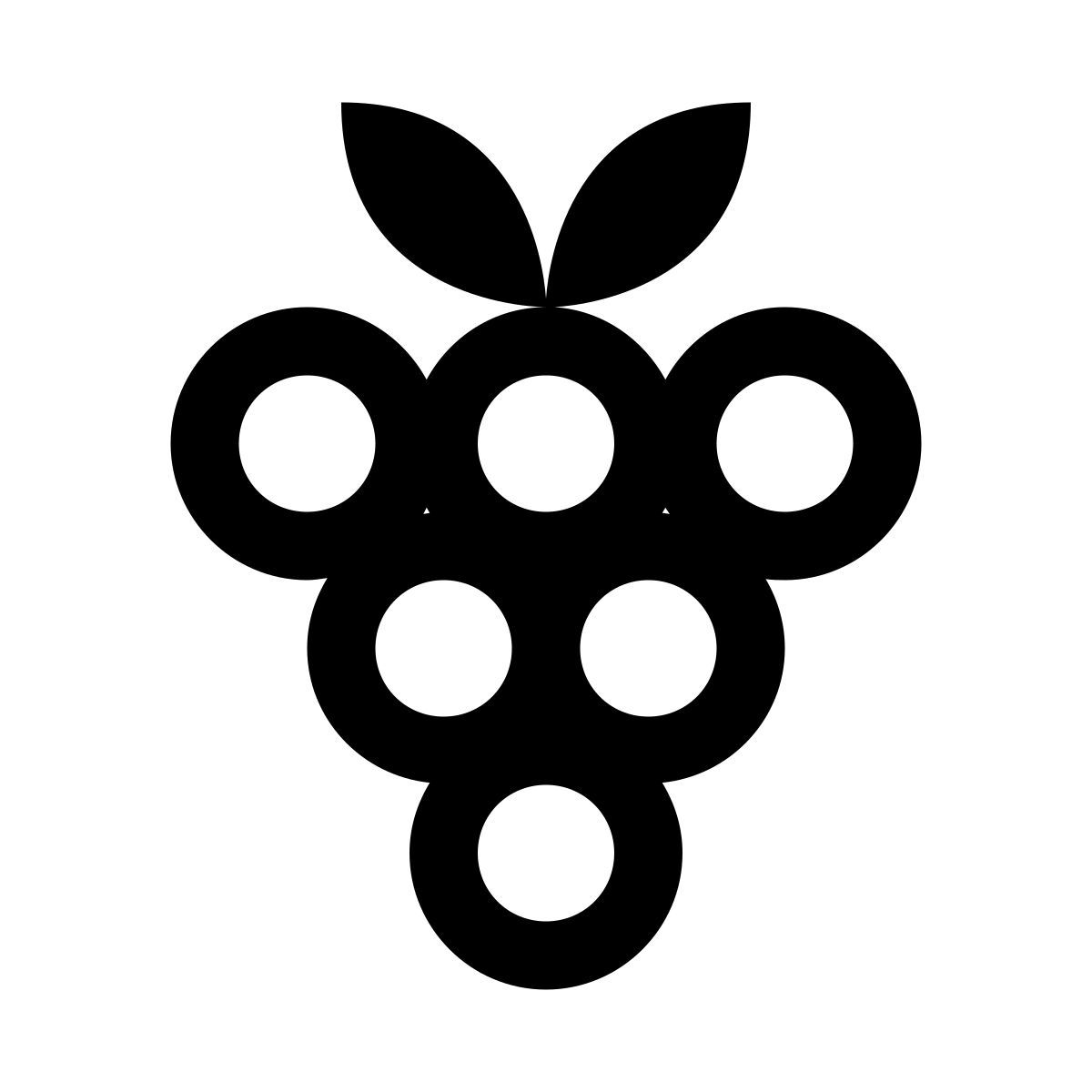 windows 10 style trauben icon