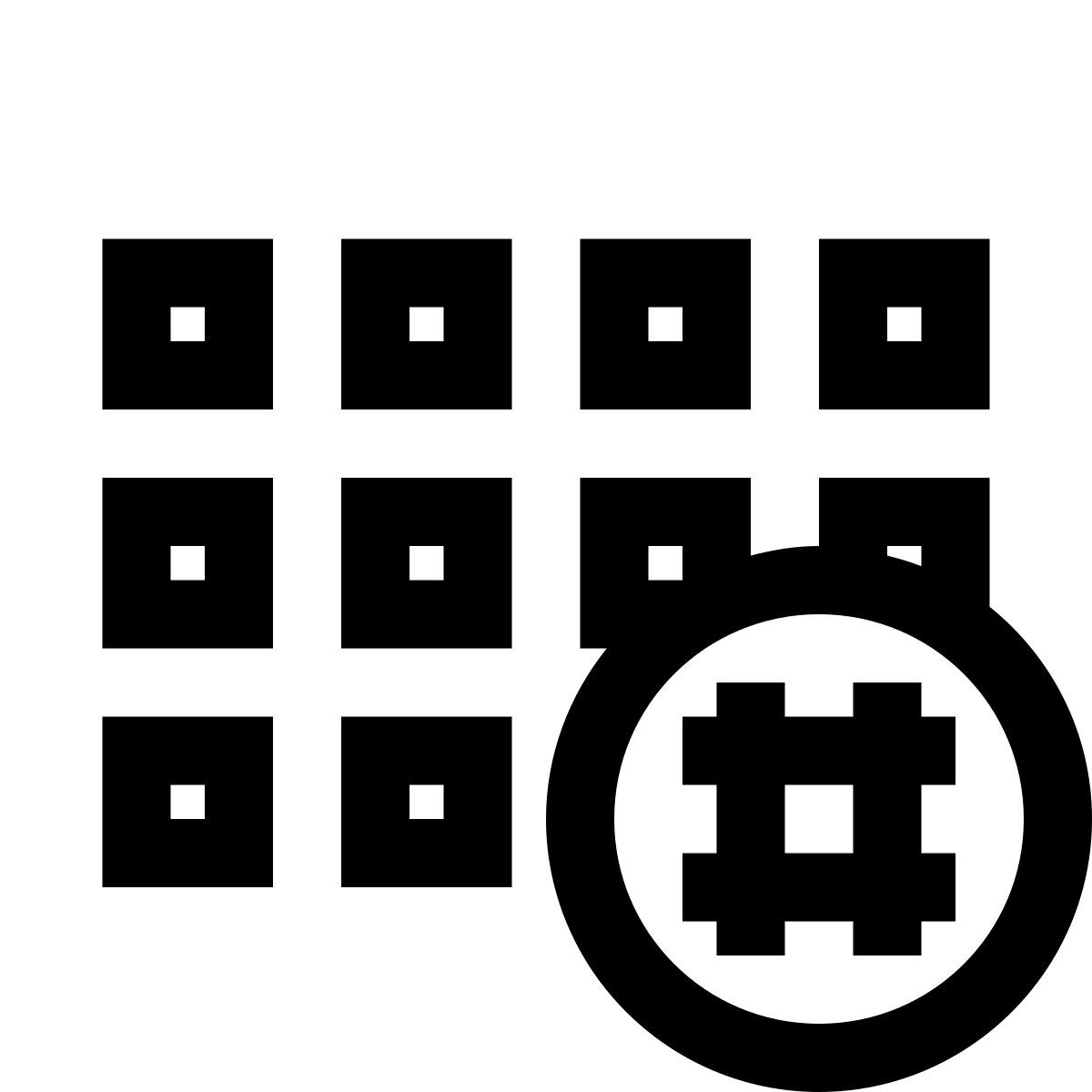 windows 10 style 包括hashtag活动网 icon