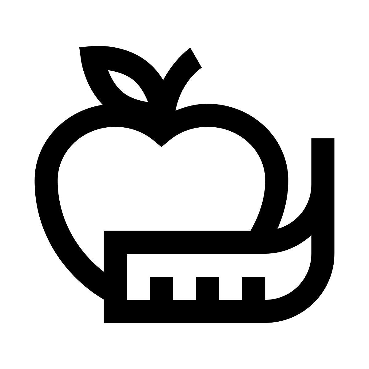 windows 10 style dieta icon