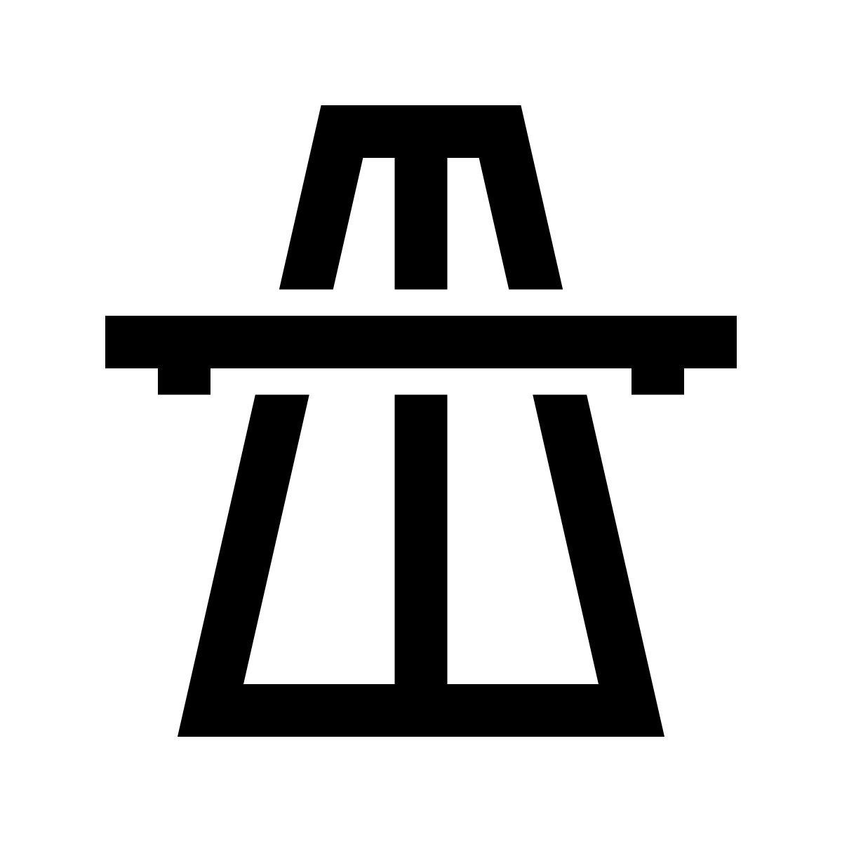windows 10 style highway icon