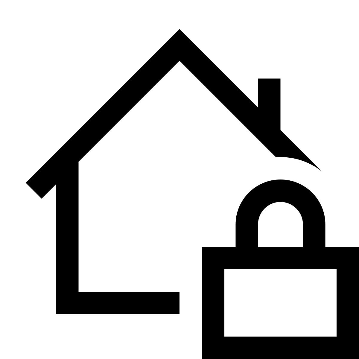 windows 10 style segurança doméstica icon