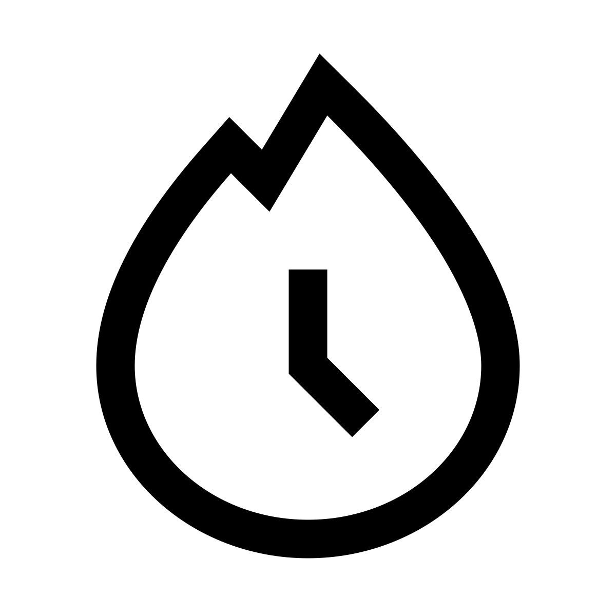 windows 10 style ventas calientes horas icon