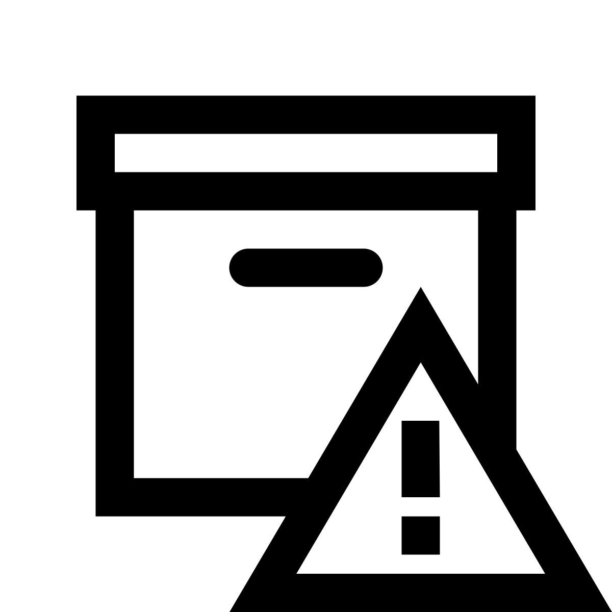 windows 10 style livraison importante icon