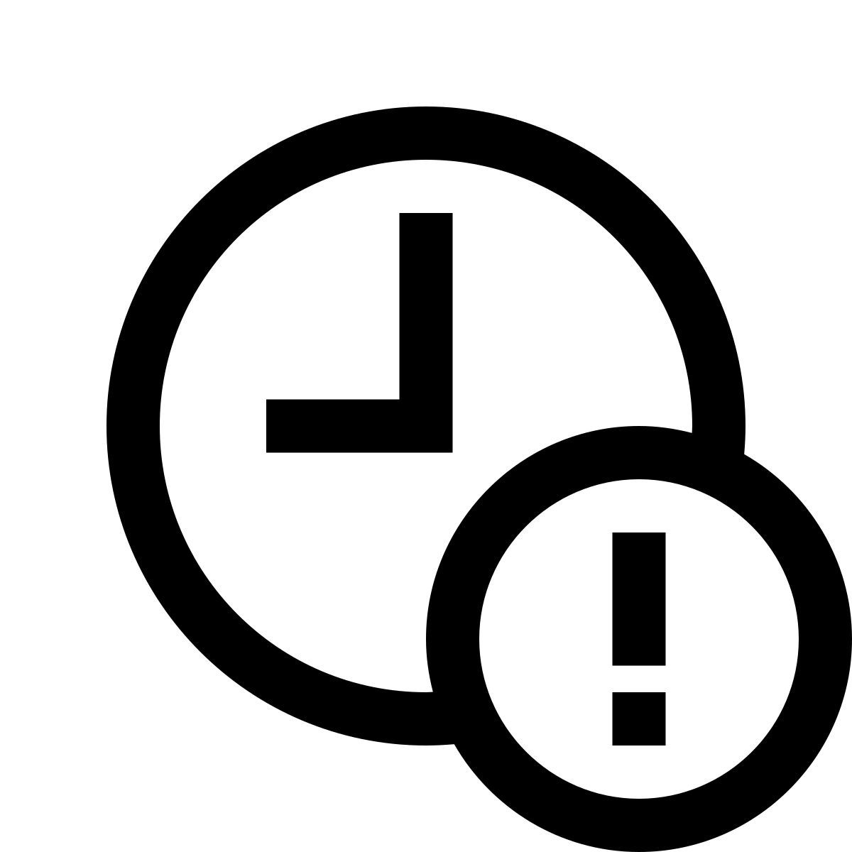 windows 10 style hora importante icon