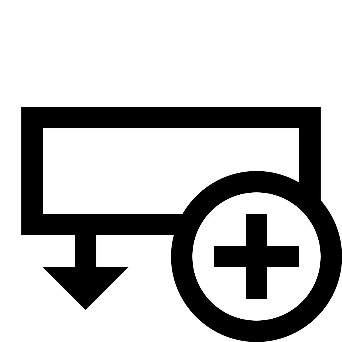 windows 10 style 아래에 행 삽입 icon