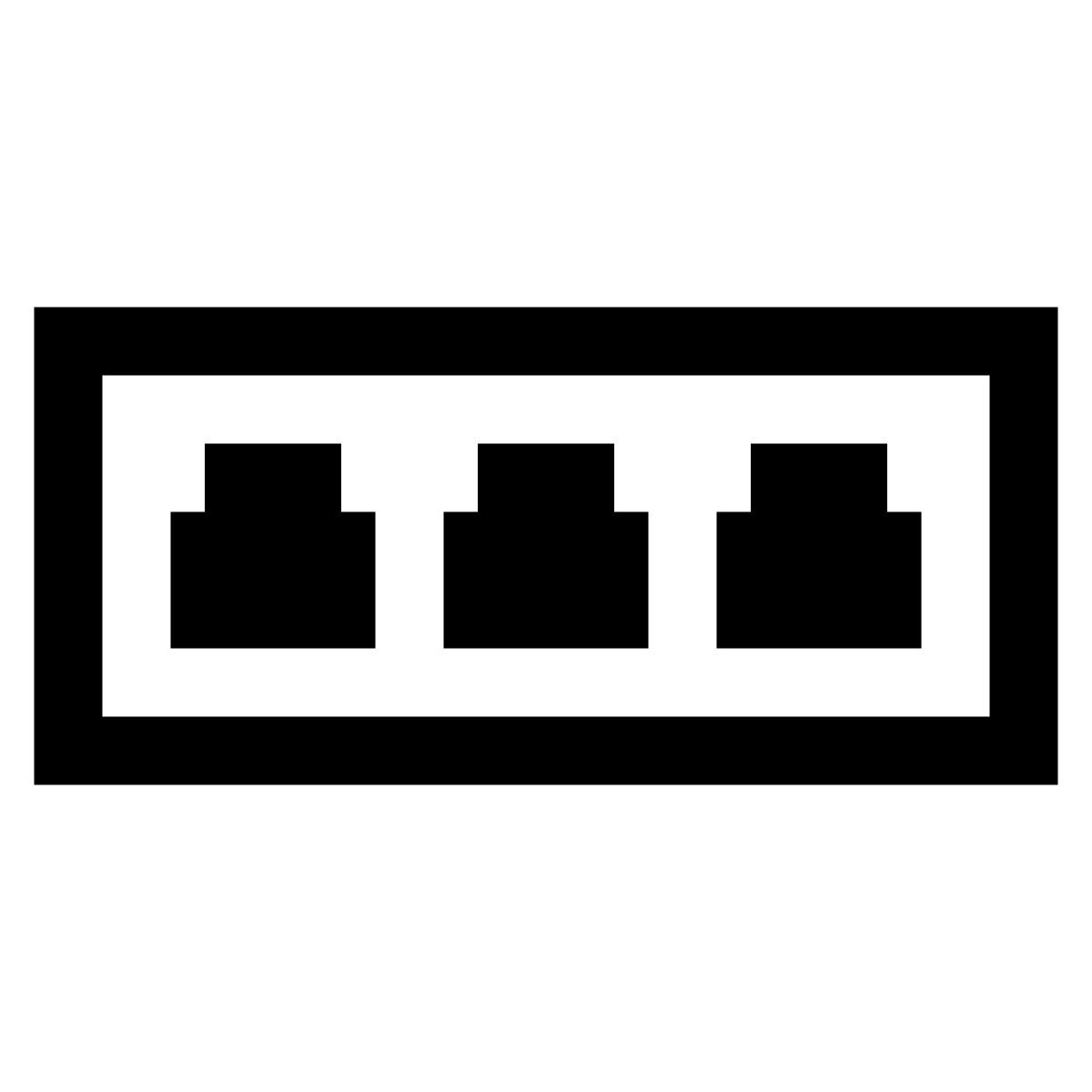 windows 10 style internet hub icon