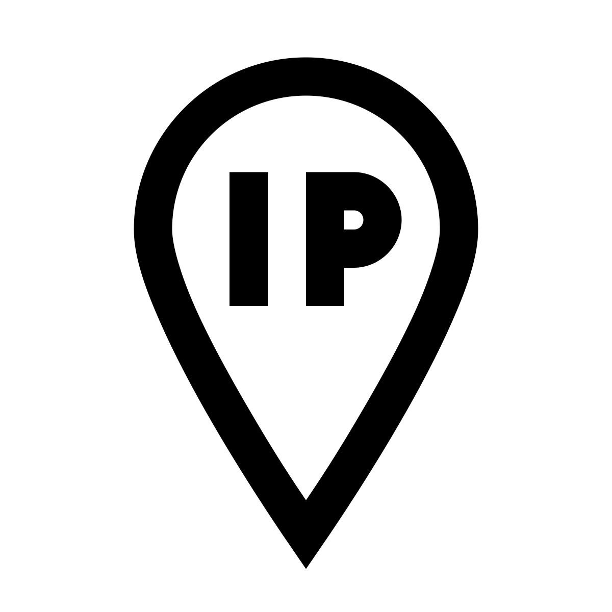windows 10 style adresse ip icon