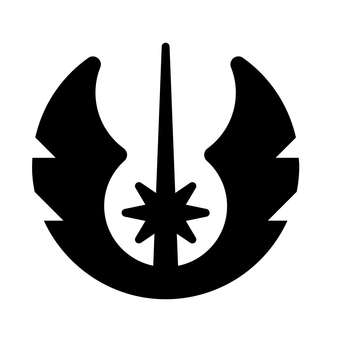 windows 10 style 제다이 icon