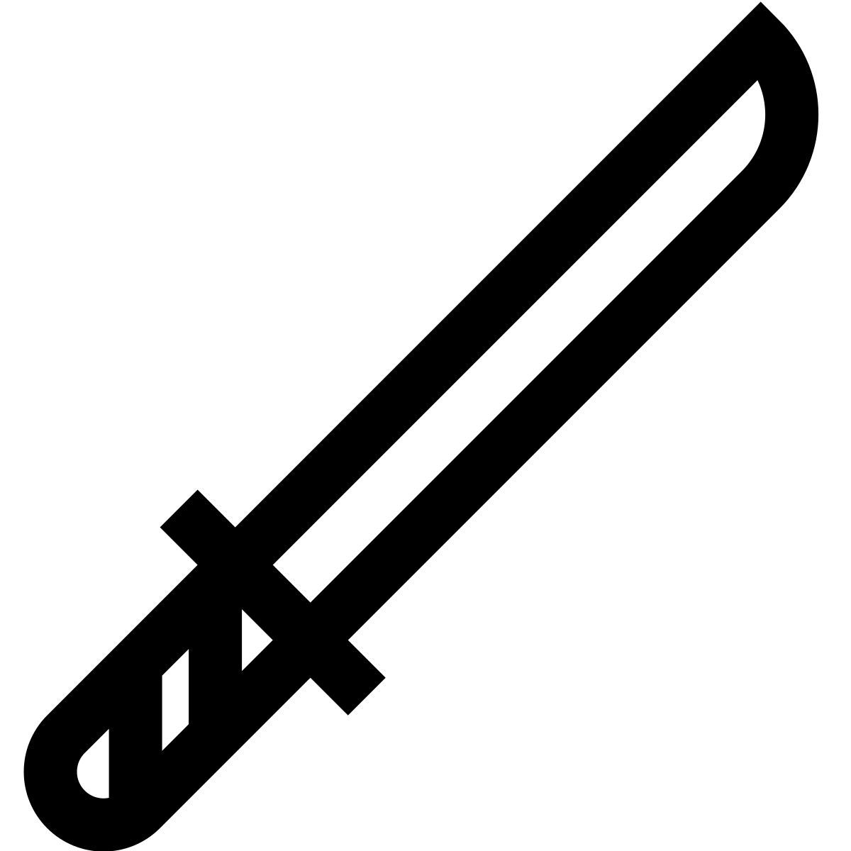 windows 10 style katana icon