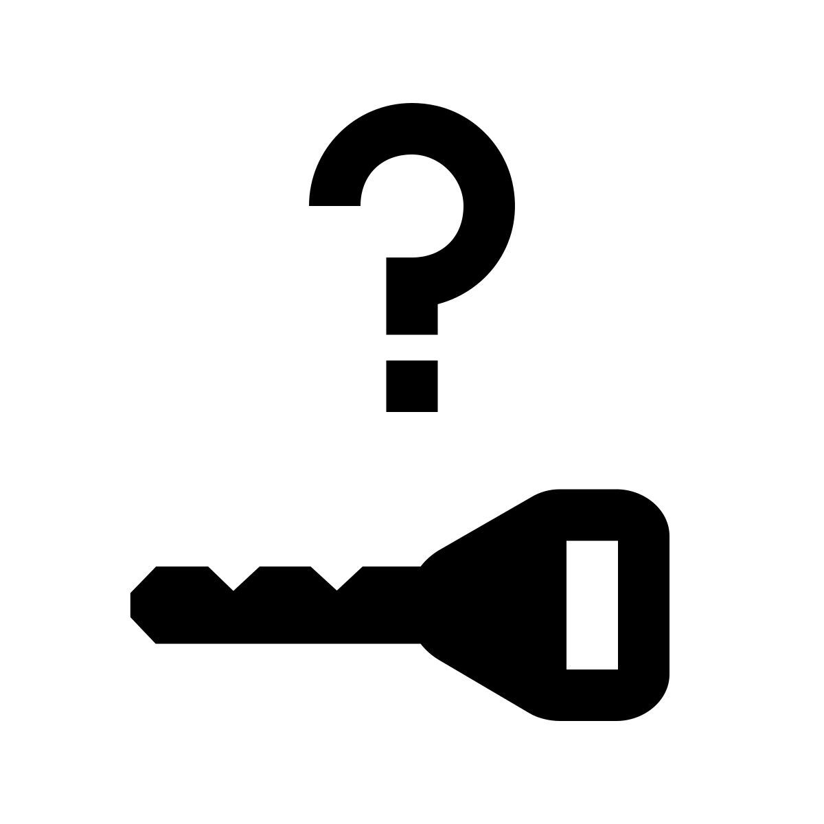 windows 10 style clé pas dans le véhicule icon