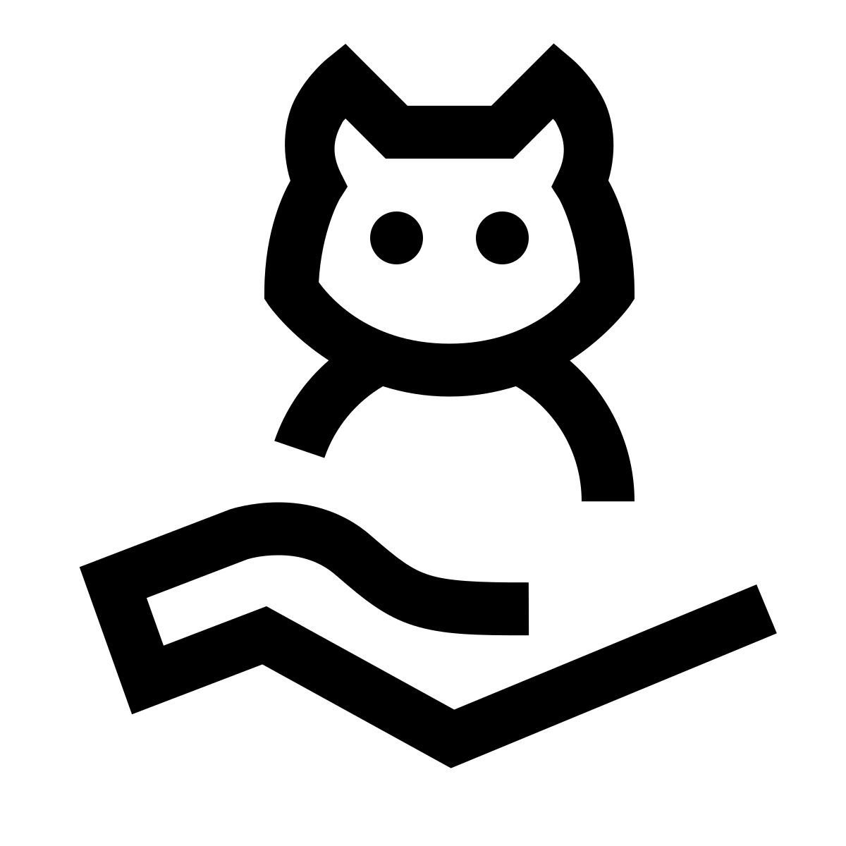 windows 10 style 小猫 icon