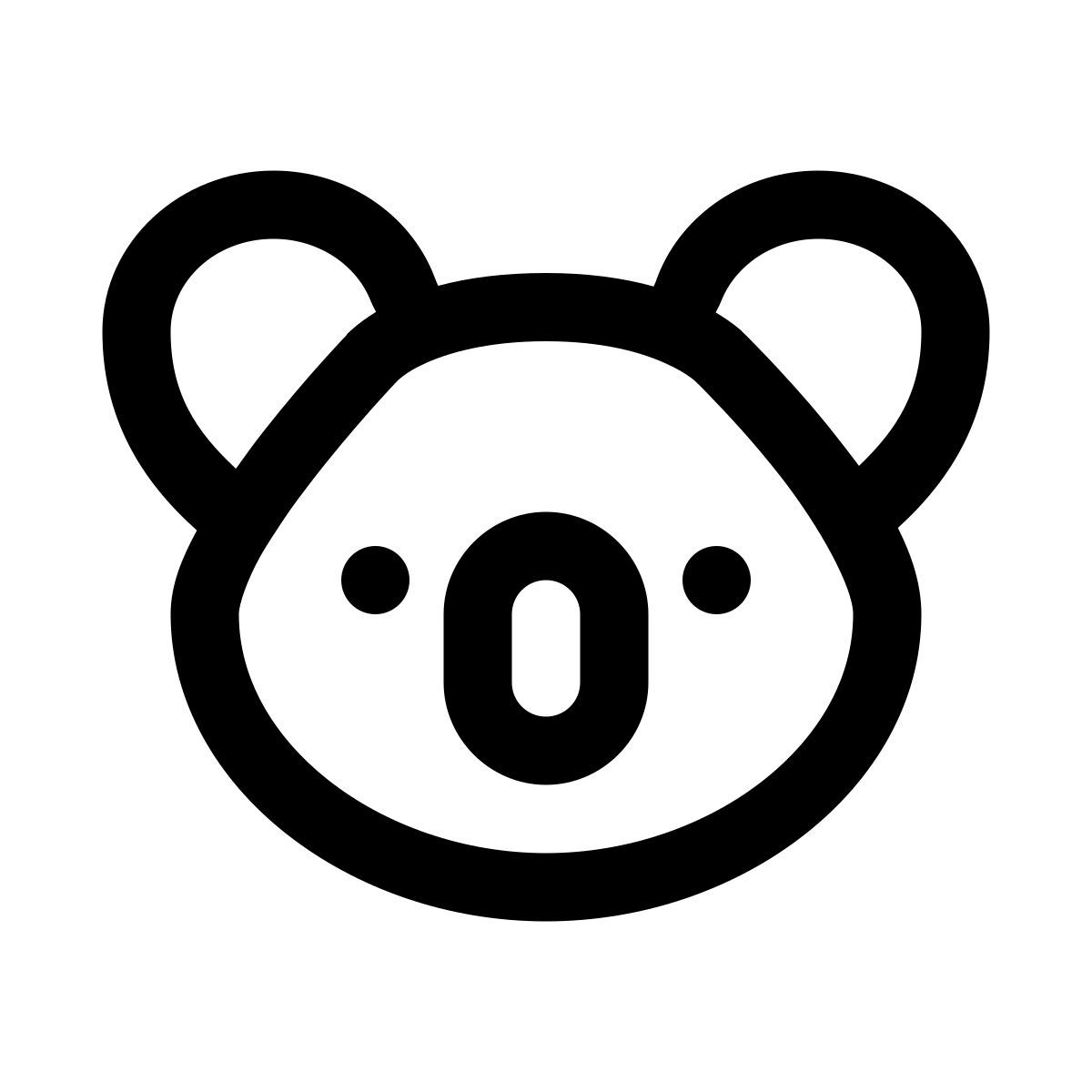 windows 10 style koala icon