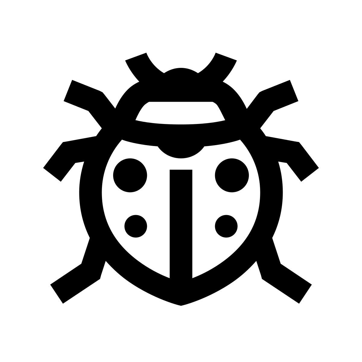 windows 10 style marienkäfer icon