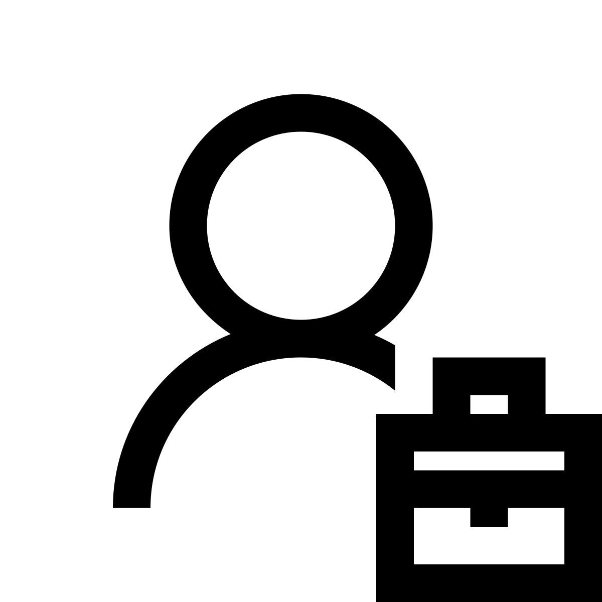 windows 10 style 변호사 icon