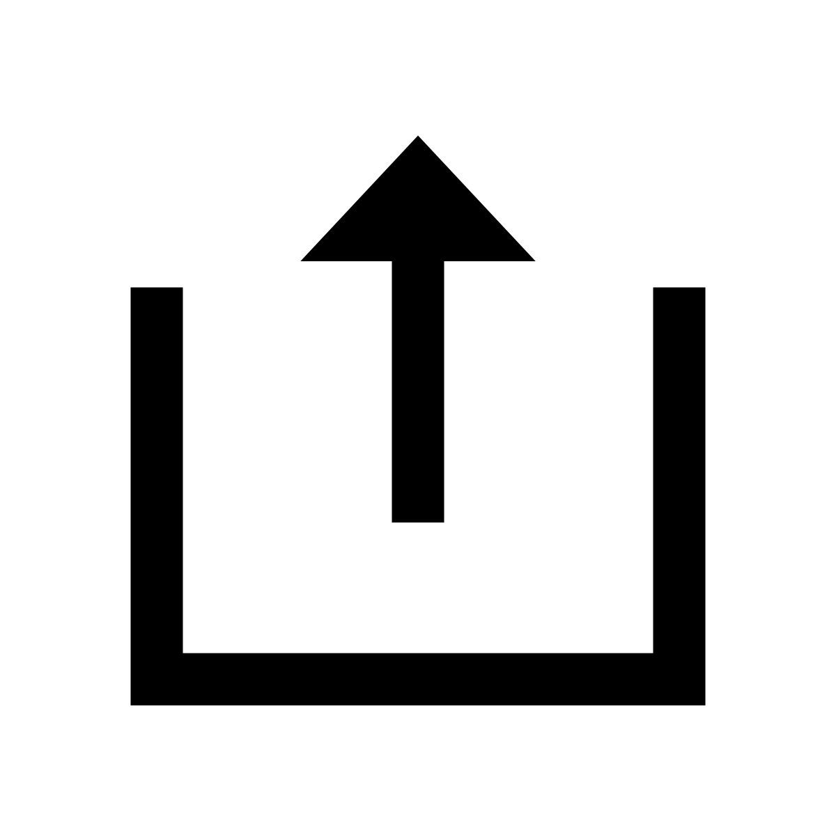 windows 10 style nivel arriba icon