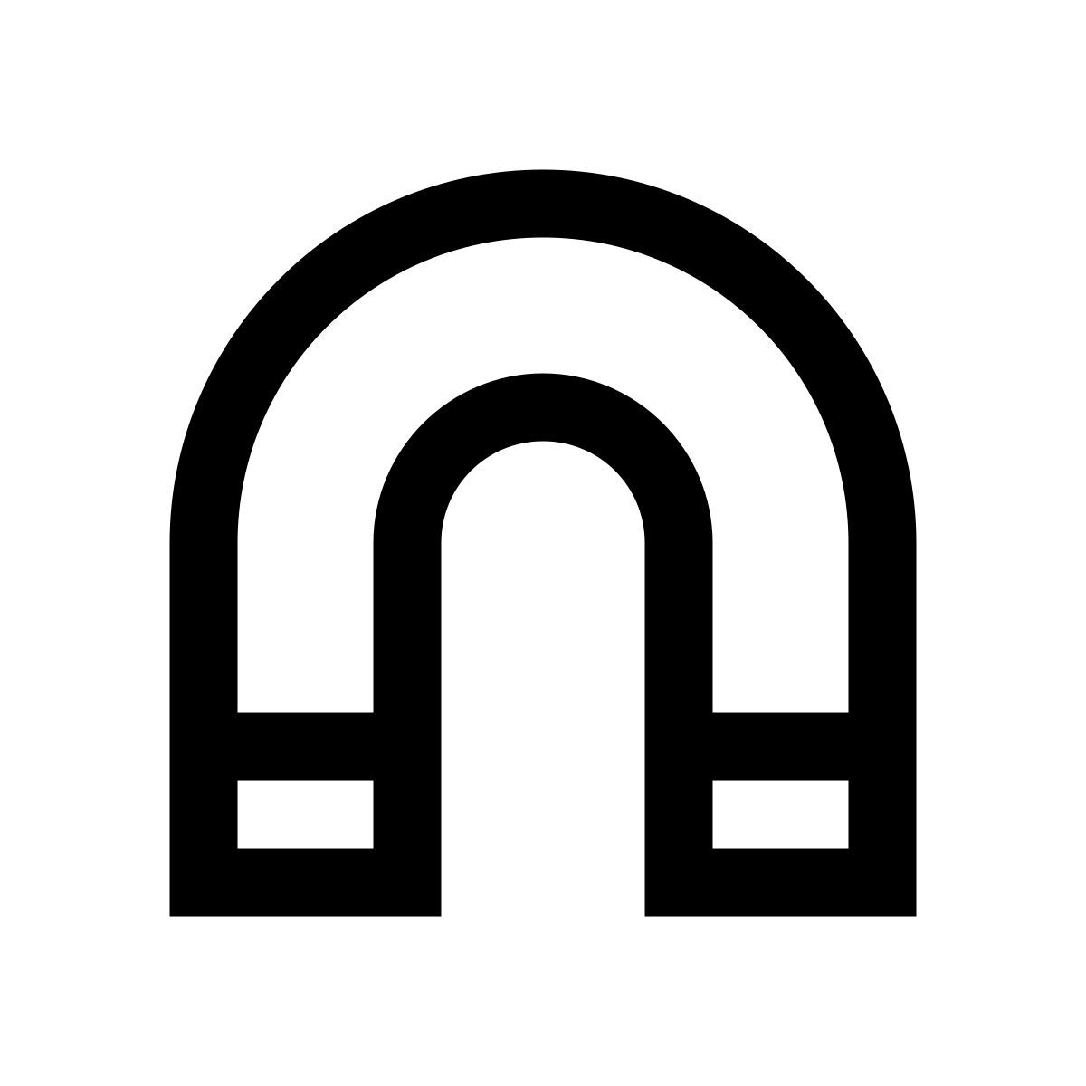 windows 10 style 磁铁 icon