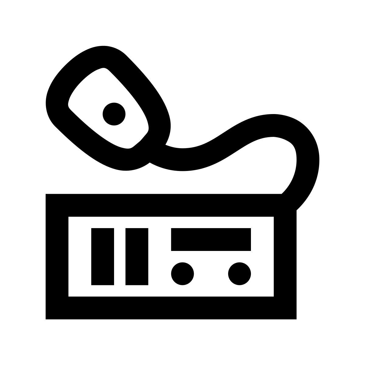 windows 10 style marine radio icon