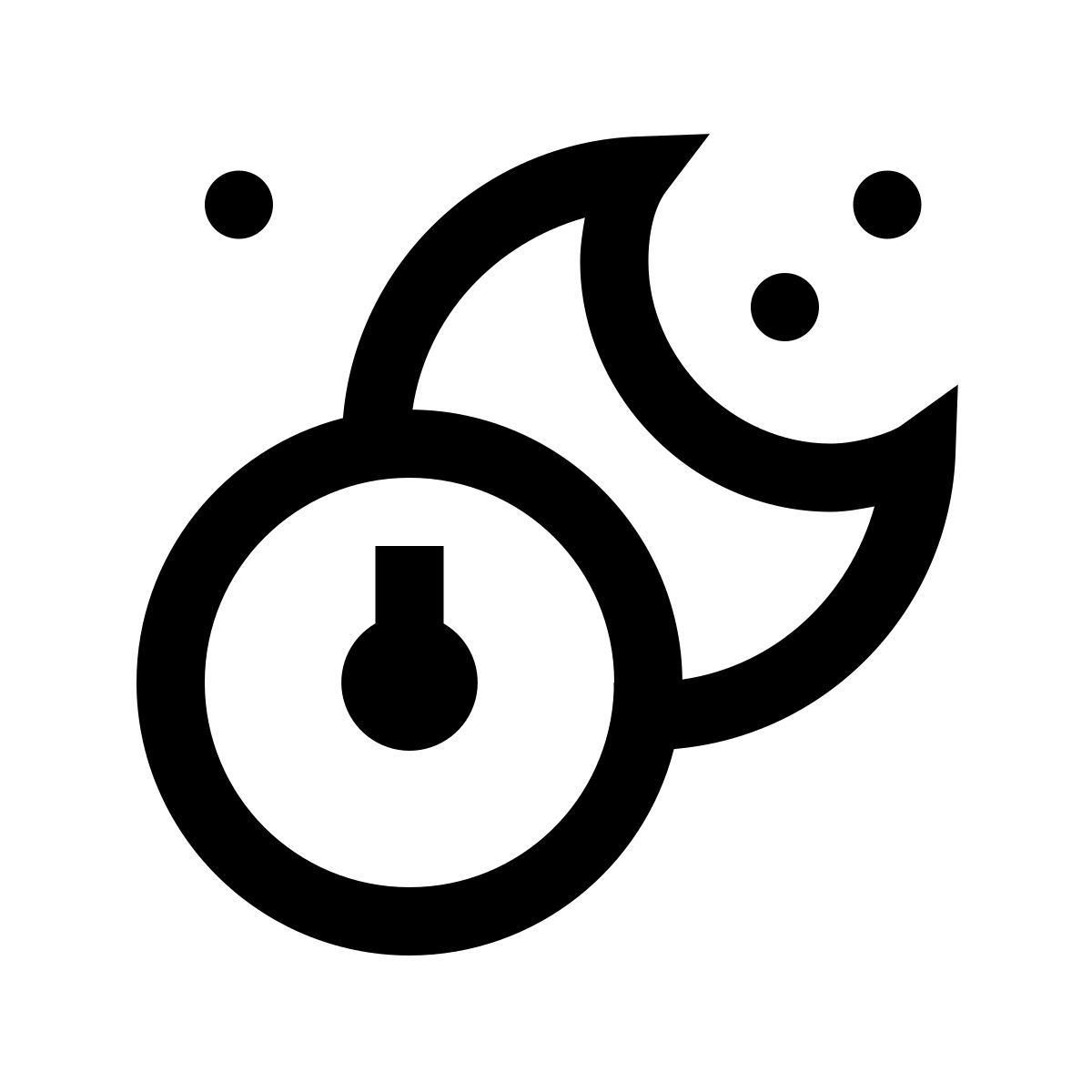 windows 10 style medianoche icon