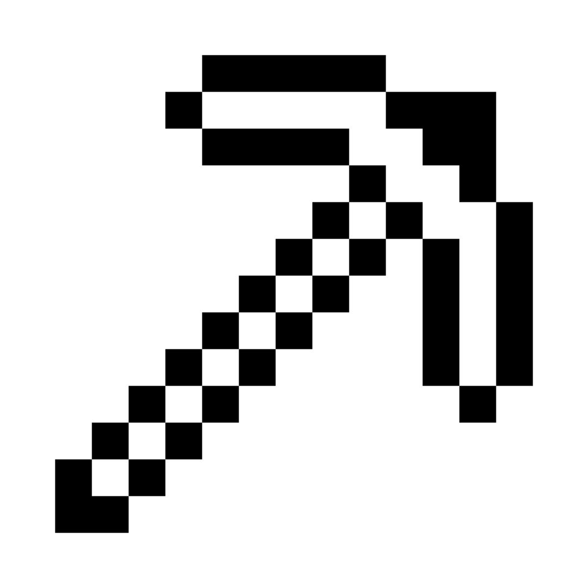 windows 10 style piccone di minecraft icon