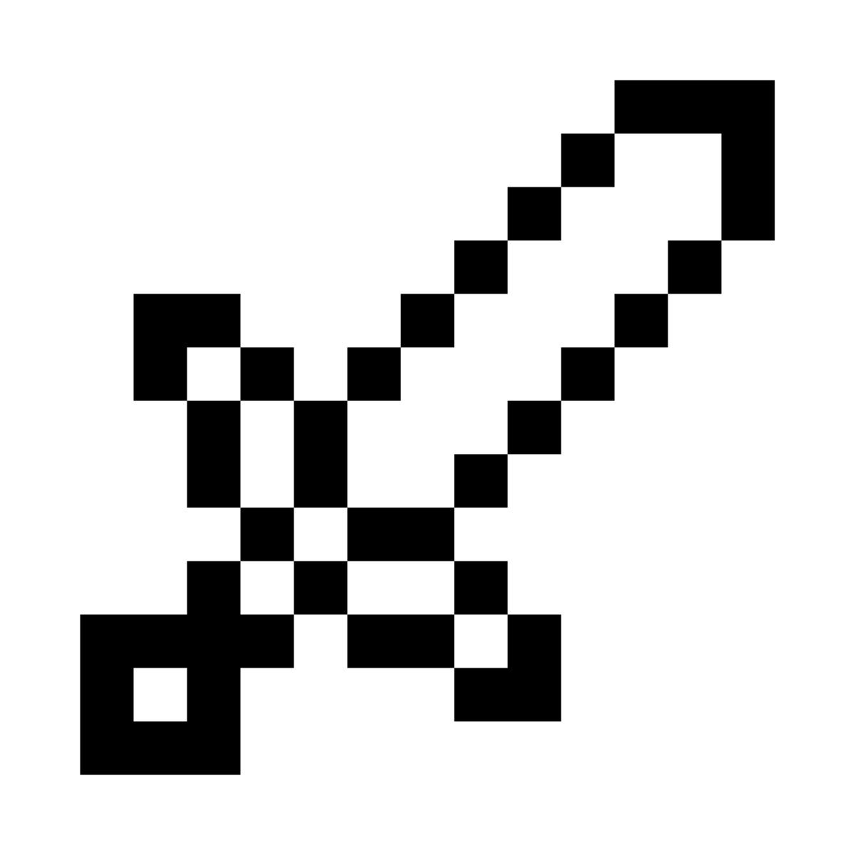 windows 10 style espada de minecraft icon