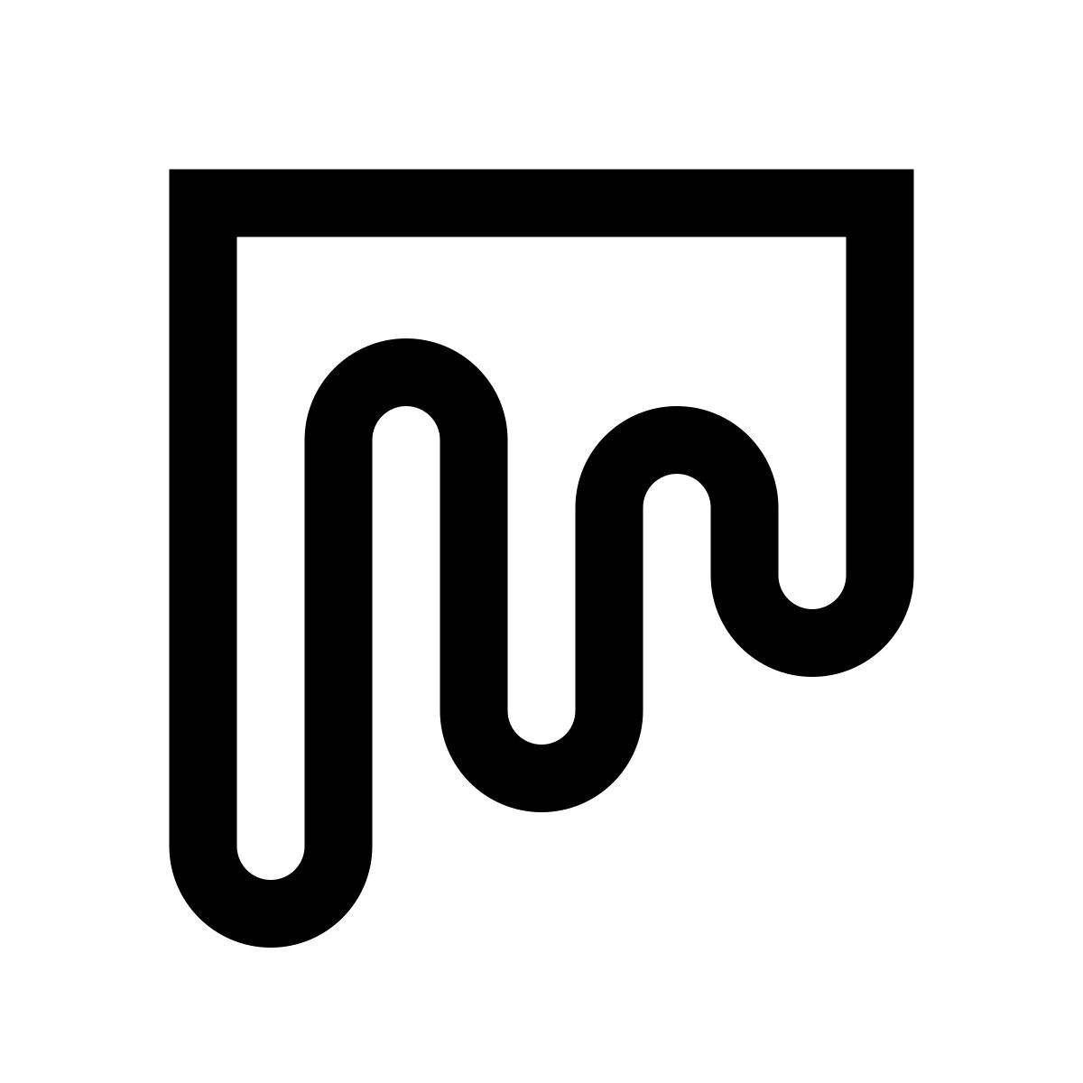 windows 10 style mix logo icon