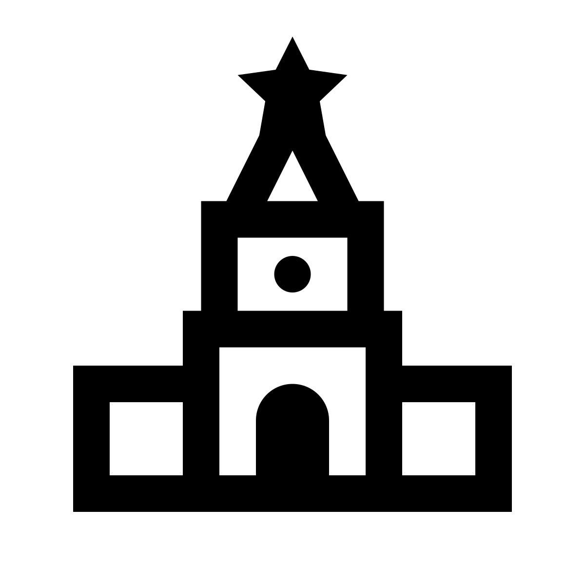 windows 10 style 克里姆林宫 icon