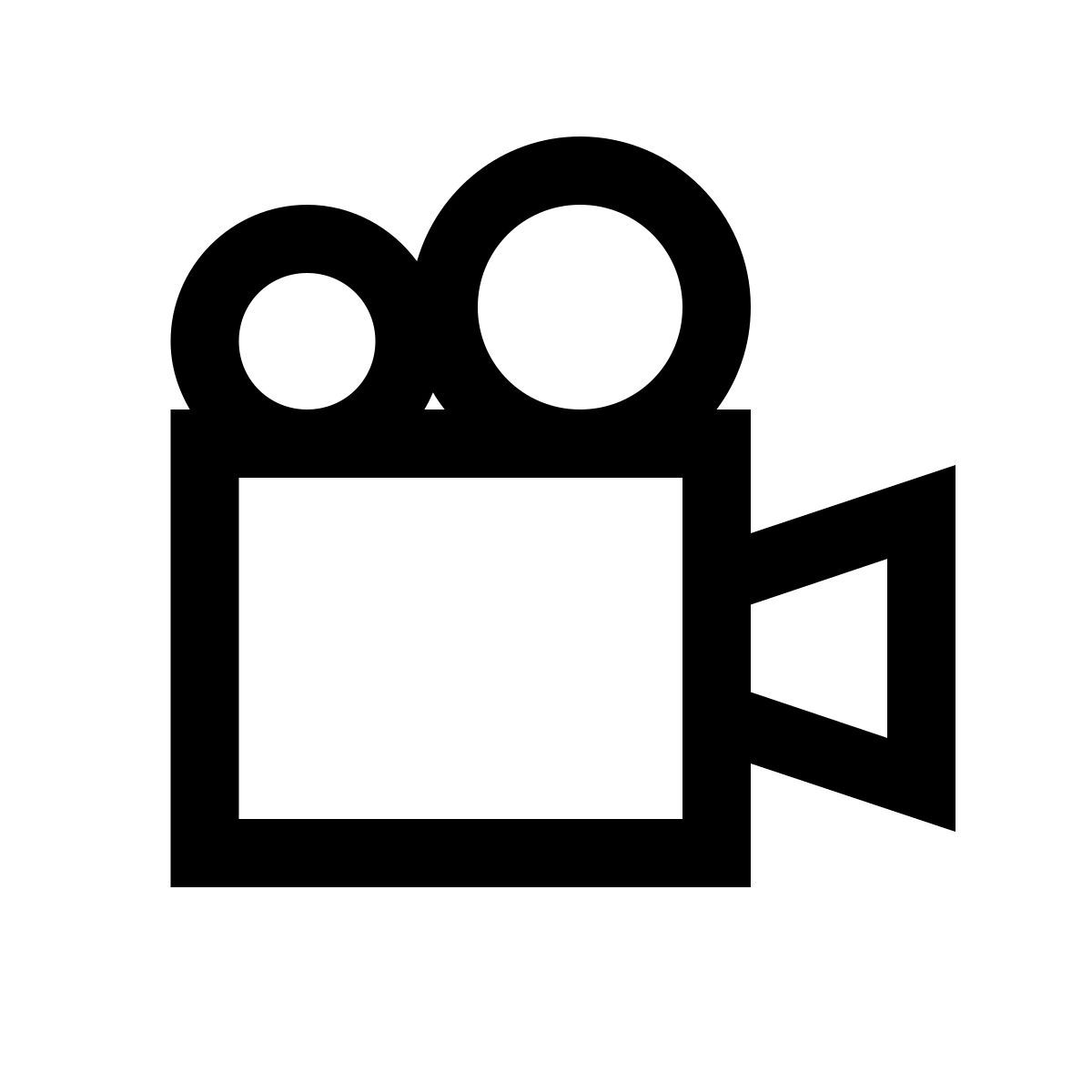 windows 10 style proiettore di film icon