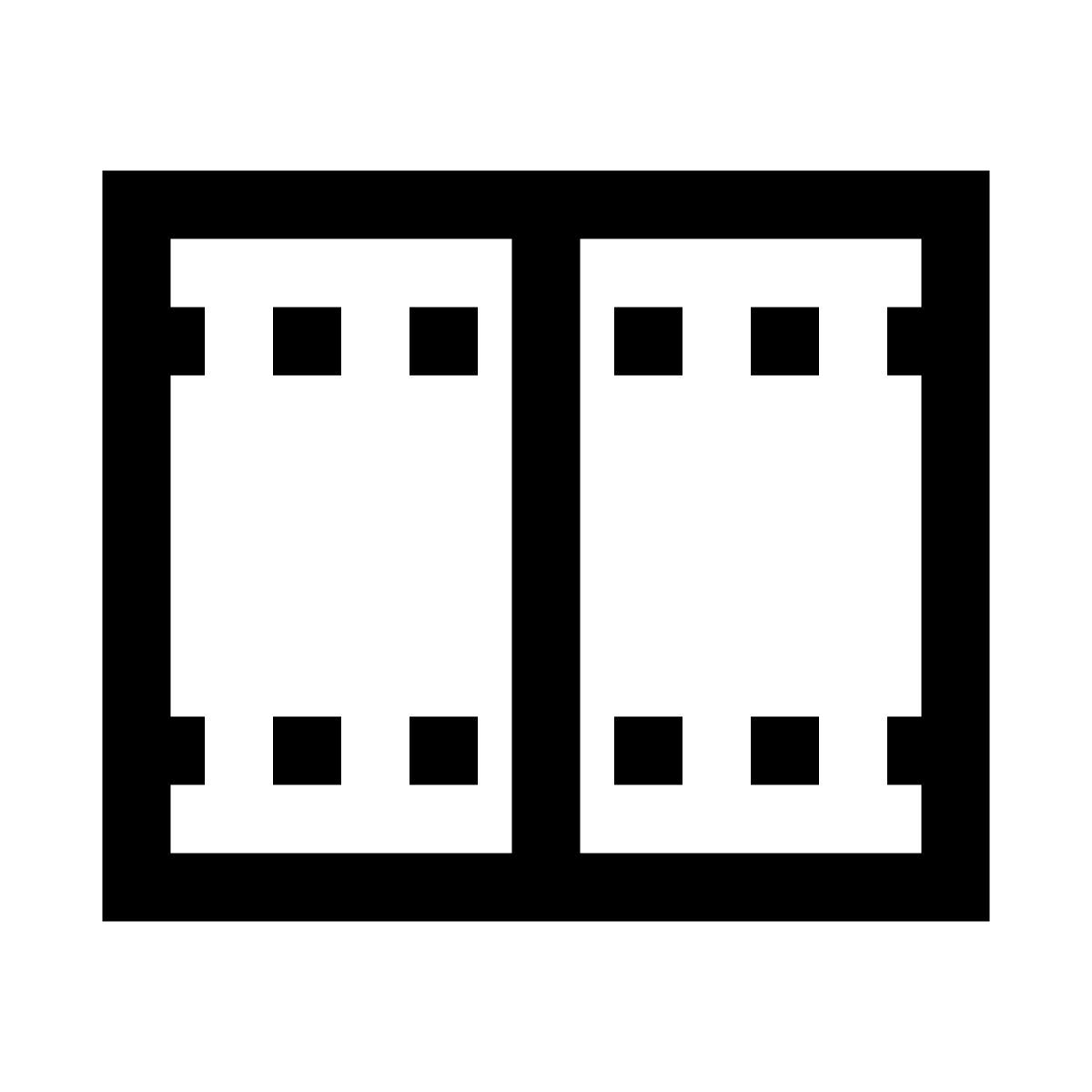 windows 10 style film icon