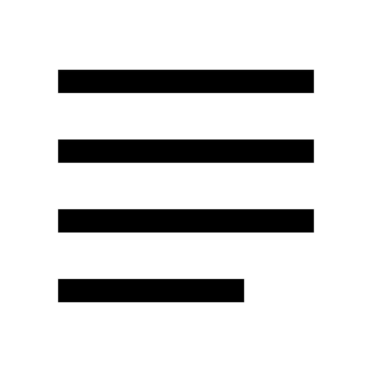 windows 10 style 여러 줄 문자 icon