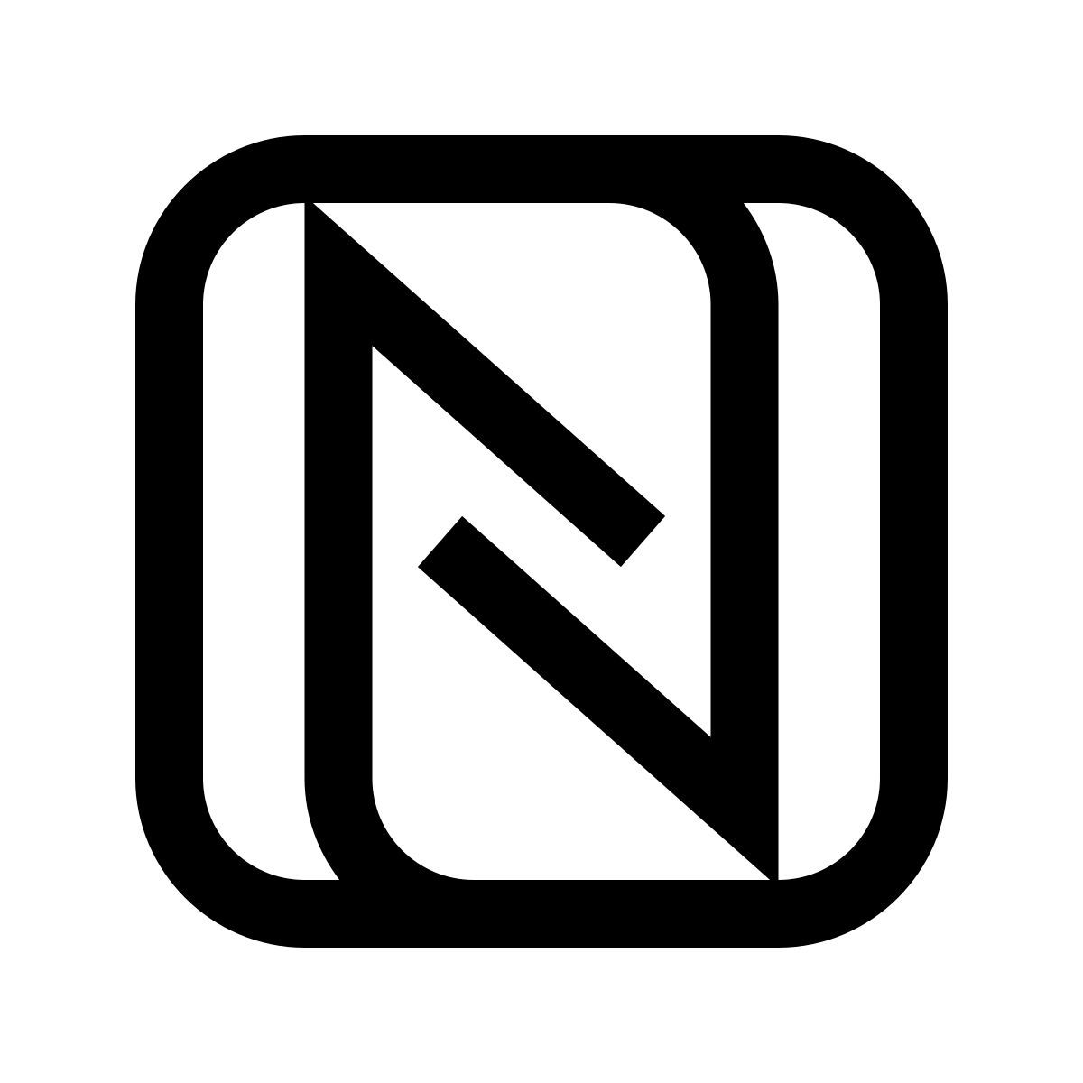 windows 10 style logo nfc icon