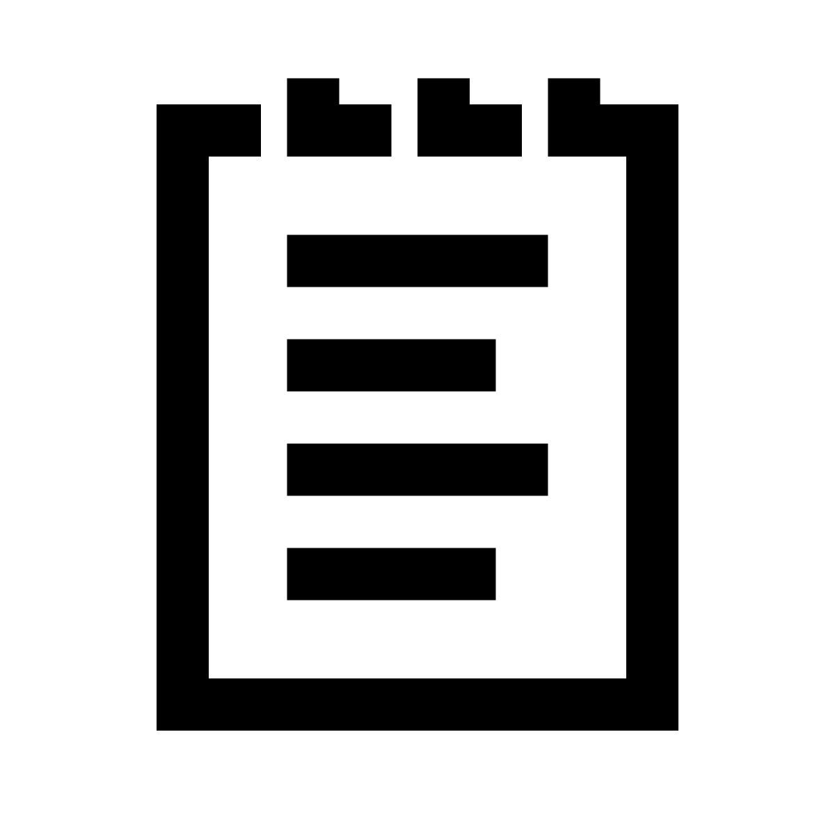 windows 10 style notepad icon