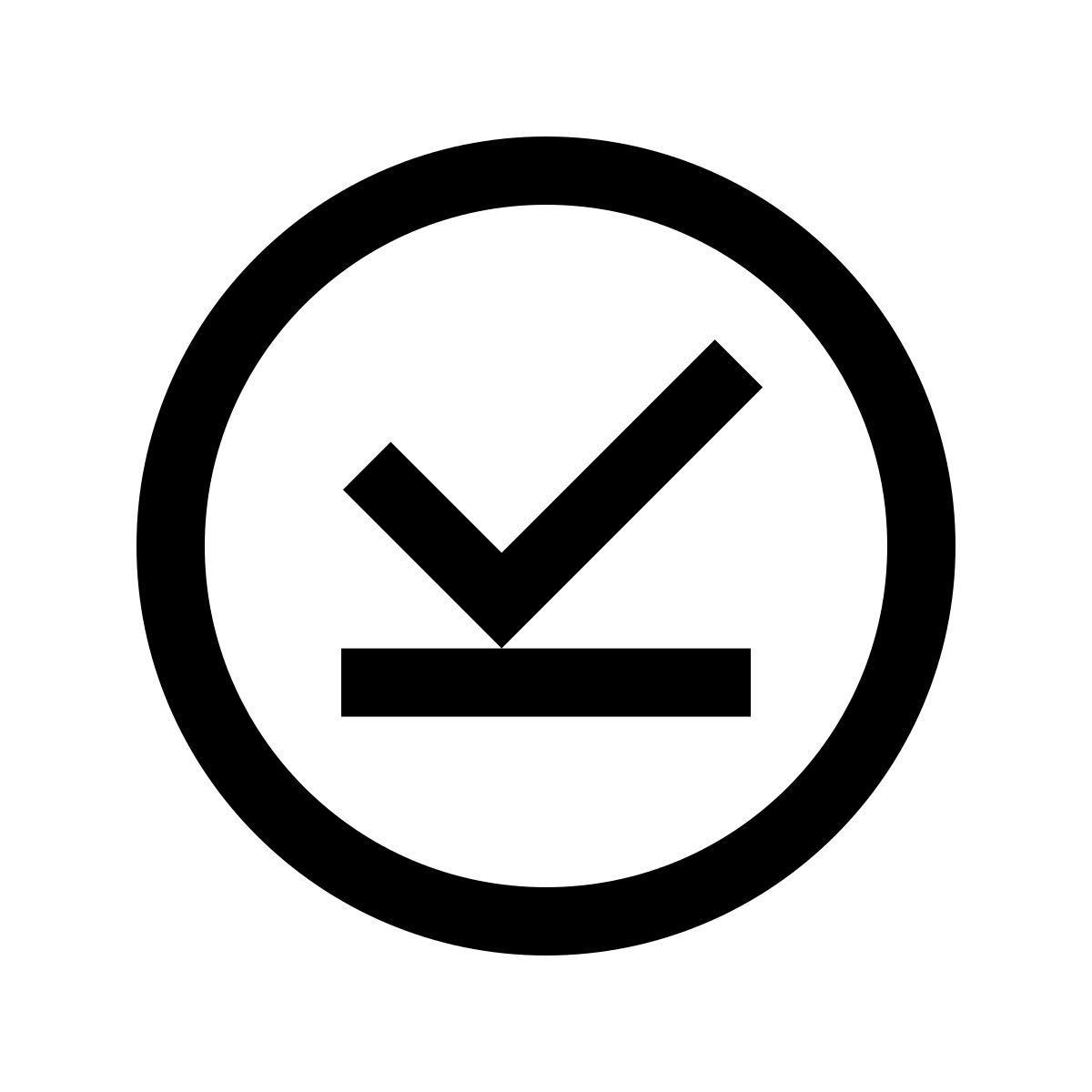 windows 10 style offline pin icon