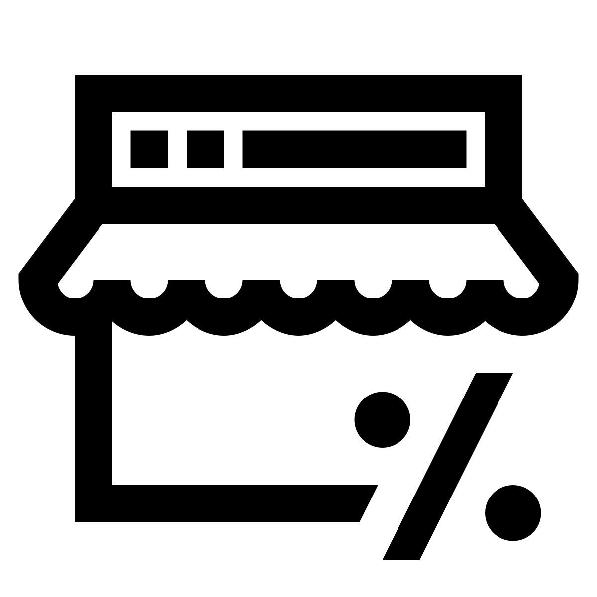 windows 10 style venta de tienda online icon