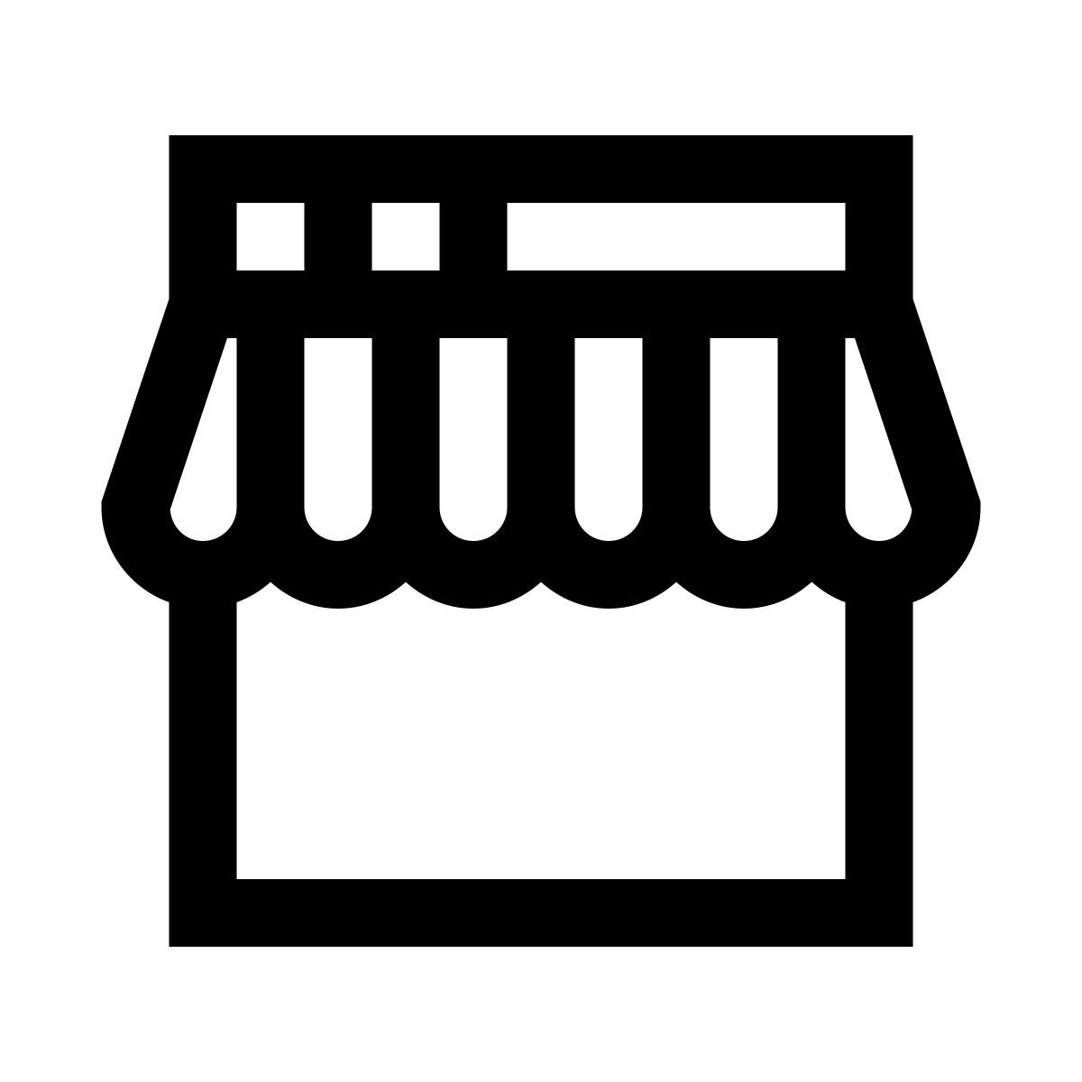 windows 10 style boutique en ligne icon