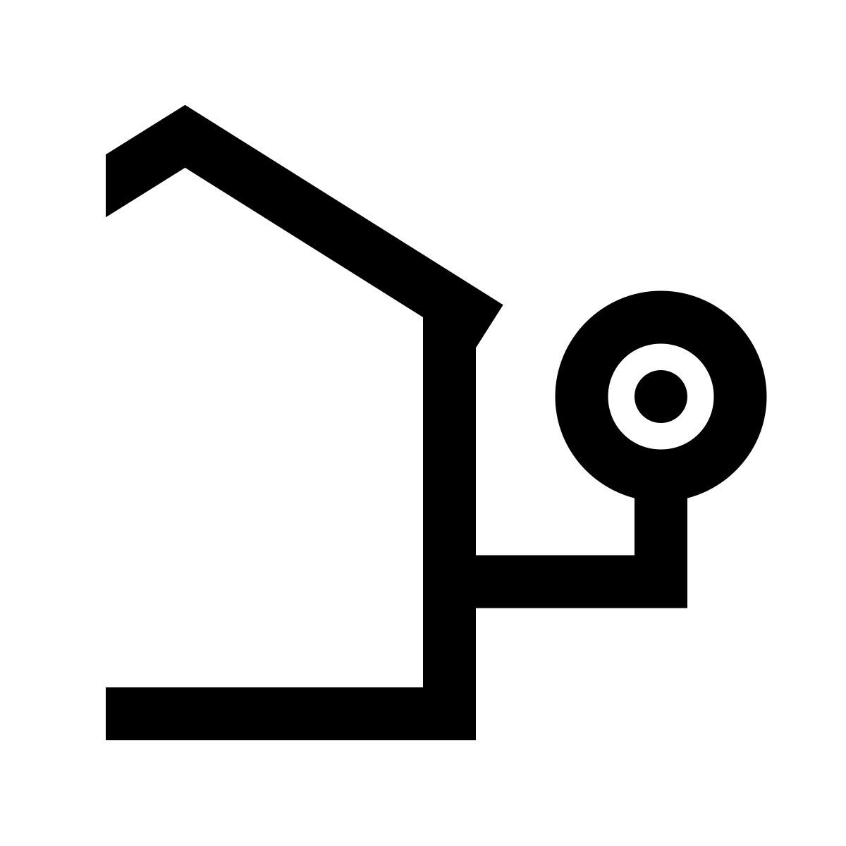 windows 10 style circuito cerrado de televisión icon