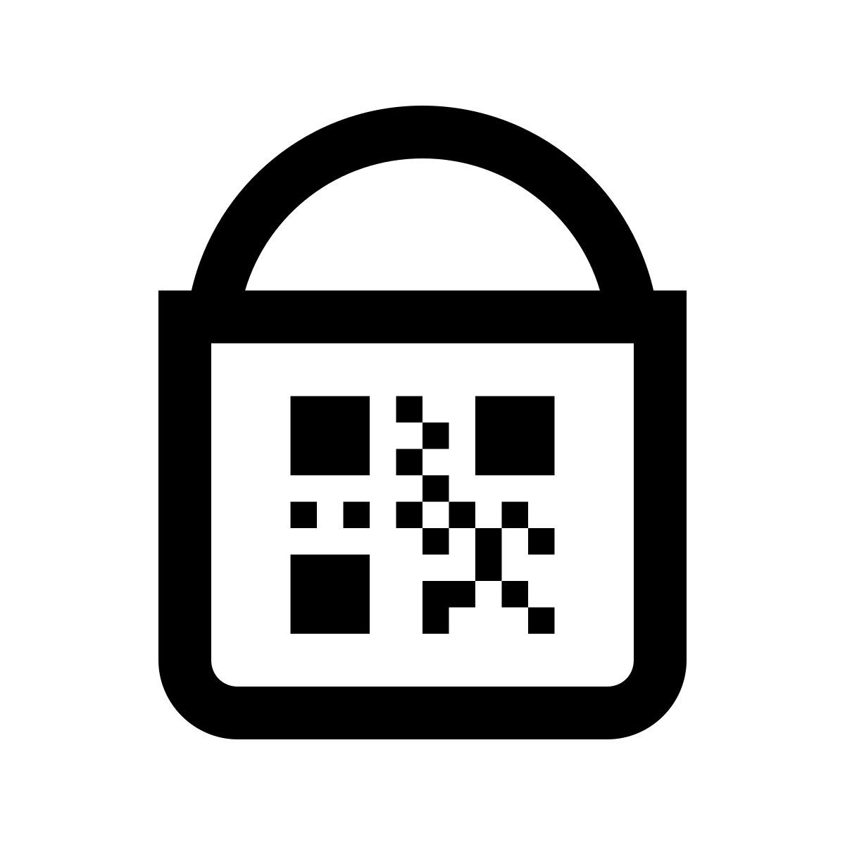 windows 10 style 油漆桶用qr icon