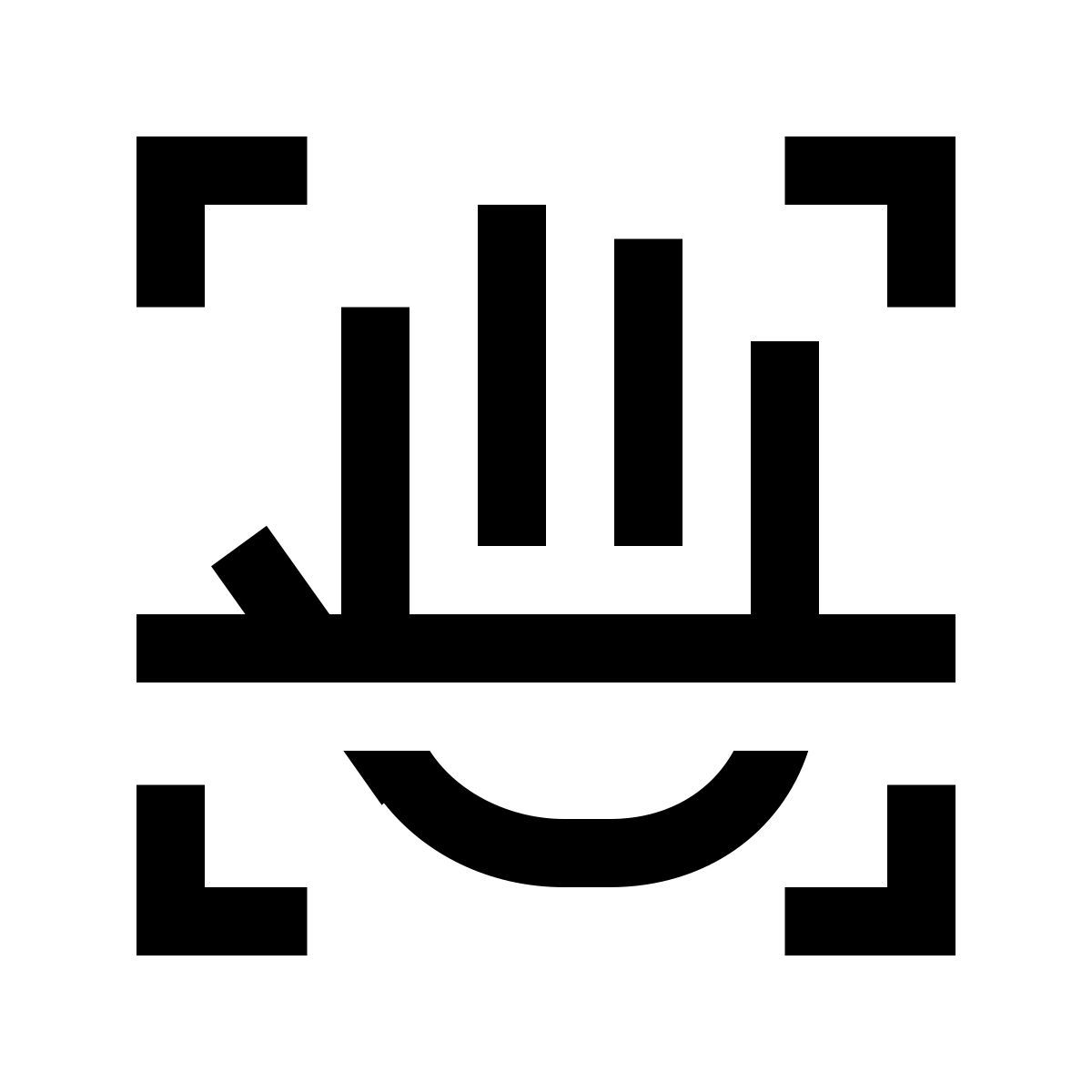 windows 10 style palm scan icon