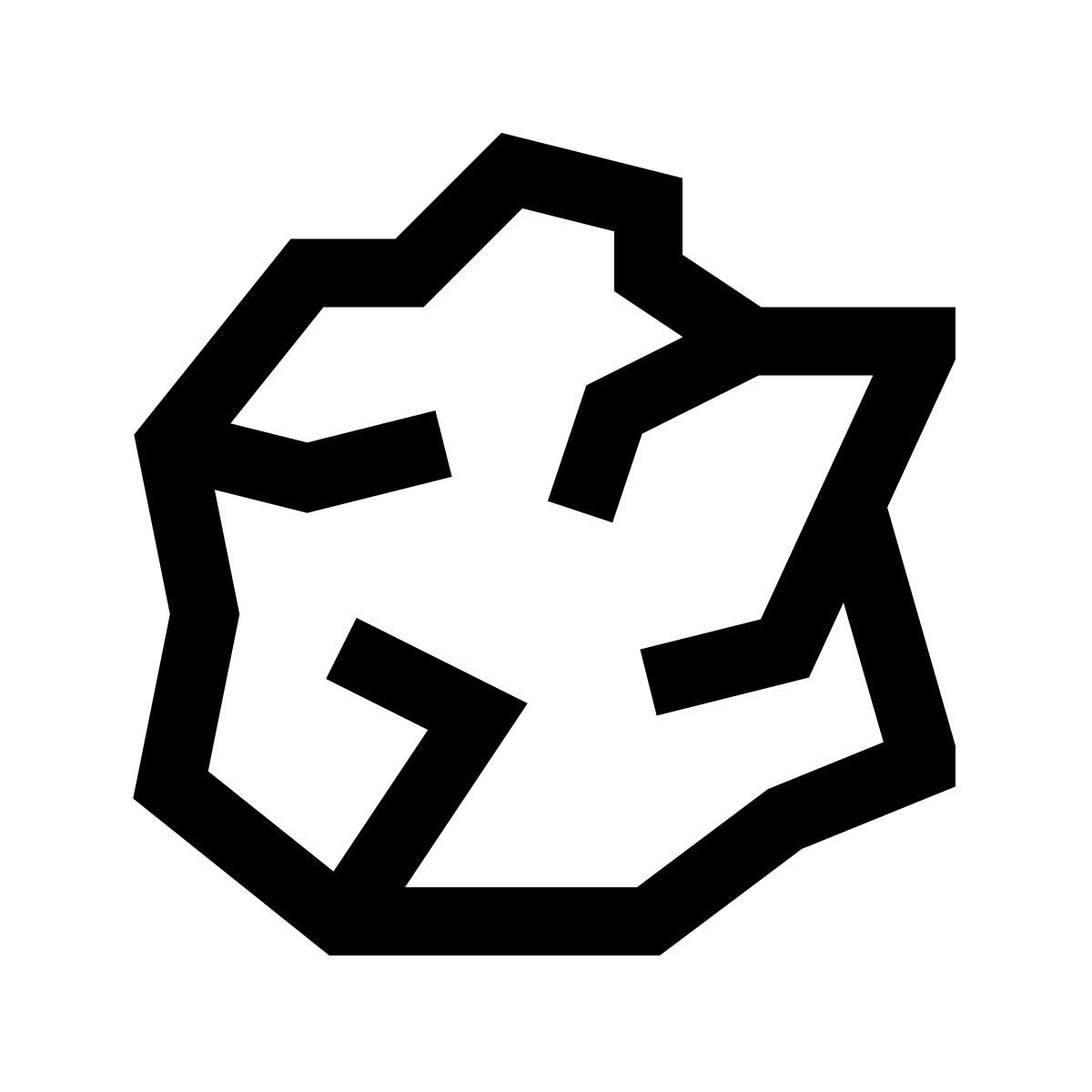 windows 10 style 纸类垃圾 icon